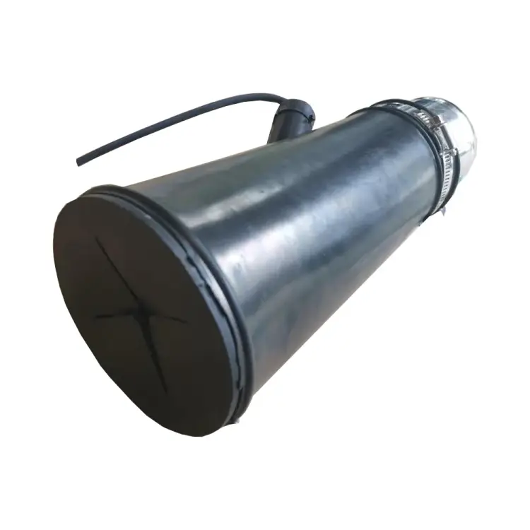 Круглая газоприемная насадка KraftWell KRW-EN-76R