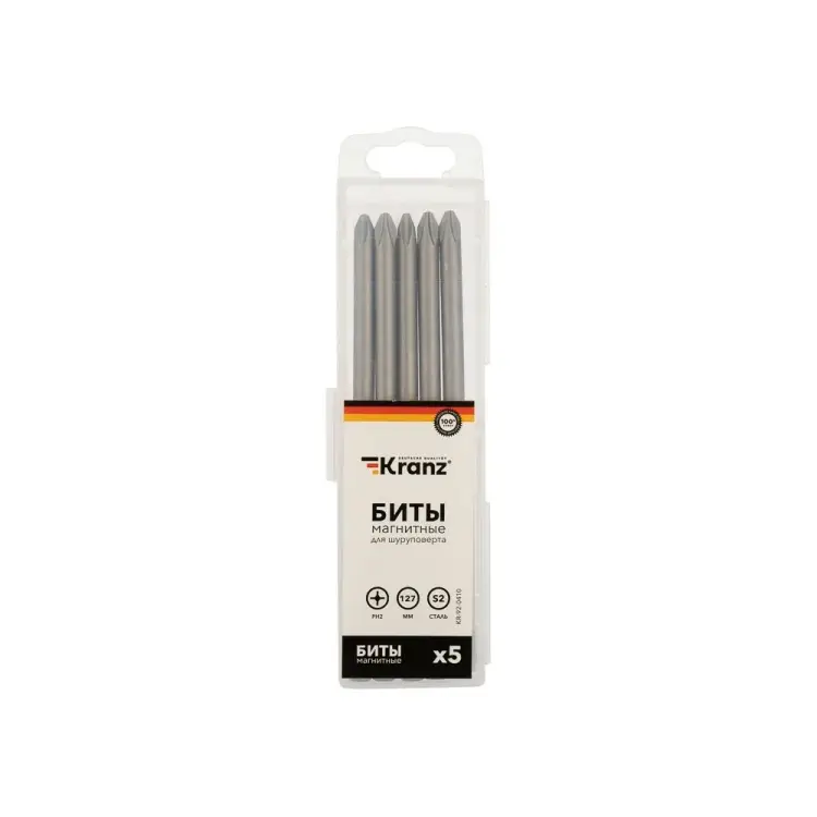 Бита для шуруповерта KRANZ KR-92-0410 Бита для шуруповерта KRANZ KR-92-0410