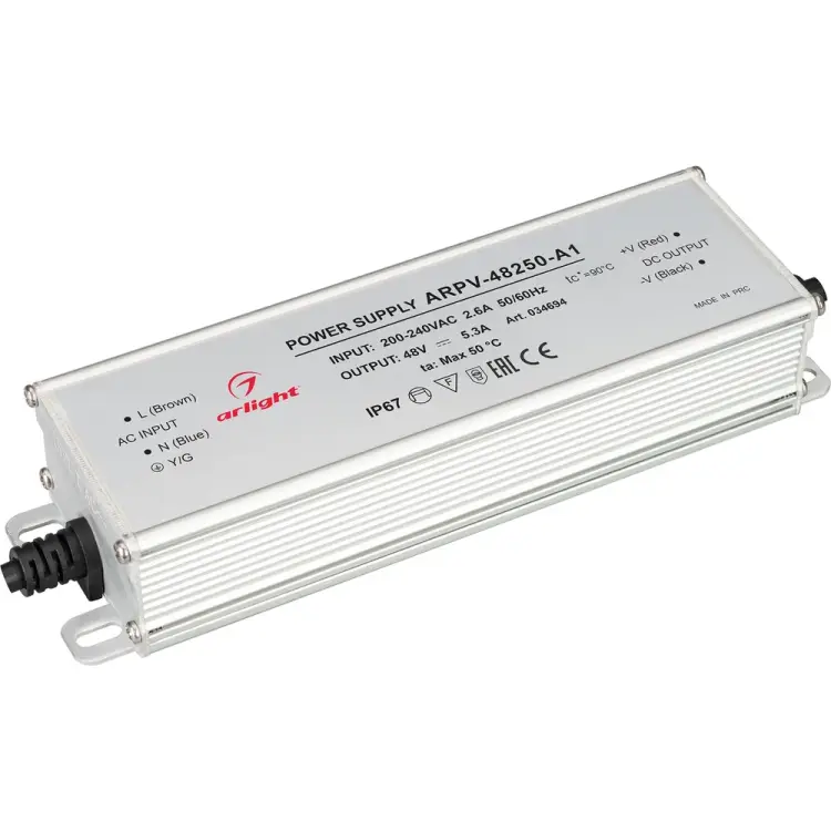 Блок питания Arlight ARPV-48250-A1 034694 Блок питания Arlight ARPV-48250-A1 034694