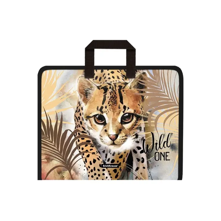 Пластиковая папка ErichKrause Wild Cat 48704