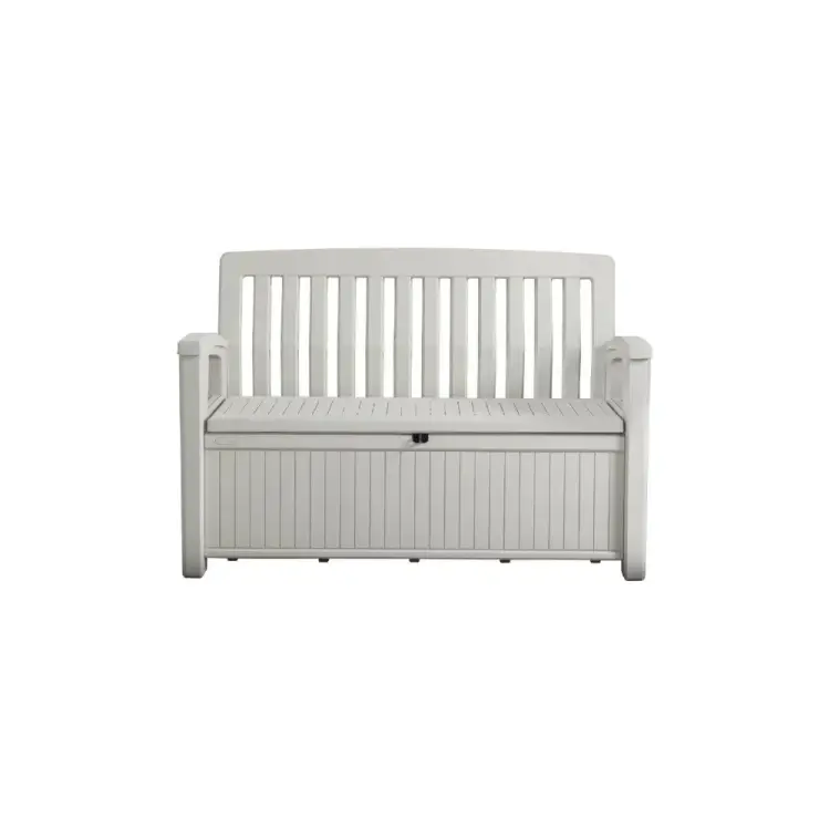 Скамейка для сада Keter Patio Bench White 253818