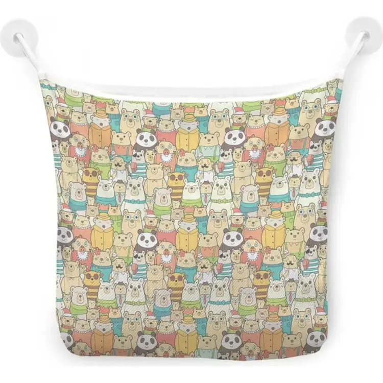 Настенная сетка-органайзер для ванной для игрушек JOYARTY Парад медведей tgb_53451