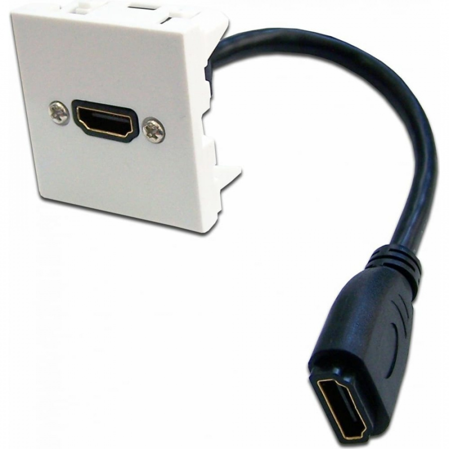 Вставка LANMASTER LAN-SIP-23HDMI-WH