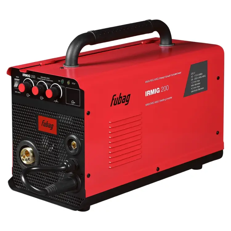 Сварочный полуавтомат инвертор FUBAG IRMIG 200 с горелкой 250 А 41391