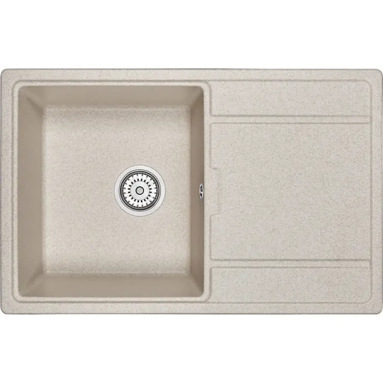 Оборачиваемая кварцевая кухонная мойка GRANULA GR-7804