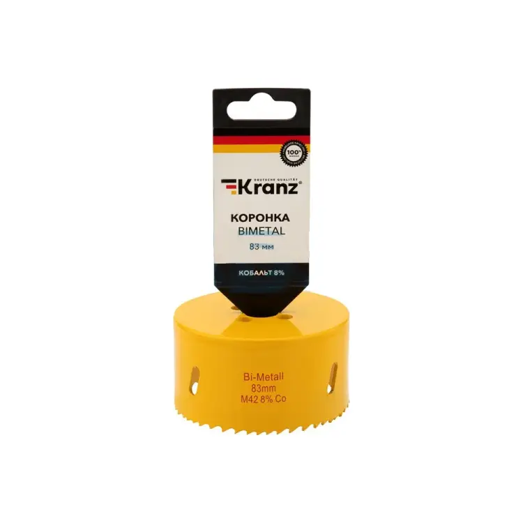 Биметаллическая коронка KRANZ KR-92-0240