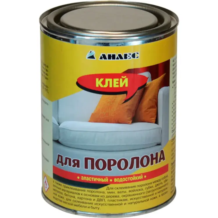 Клей для поролона Анлес 1л 70417