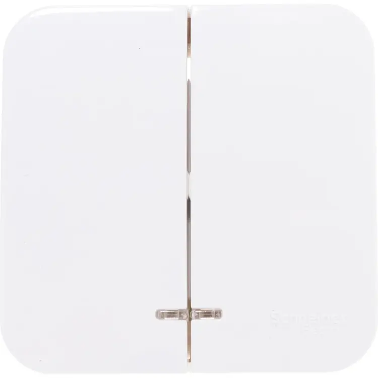 Двухклавишный выключатель Systeme Electric BLANCA BLNVA105102