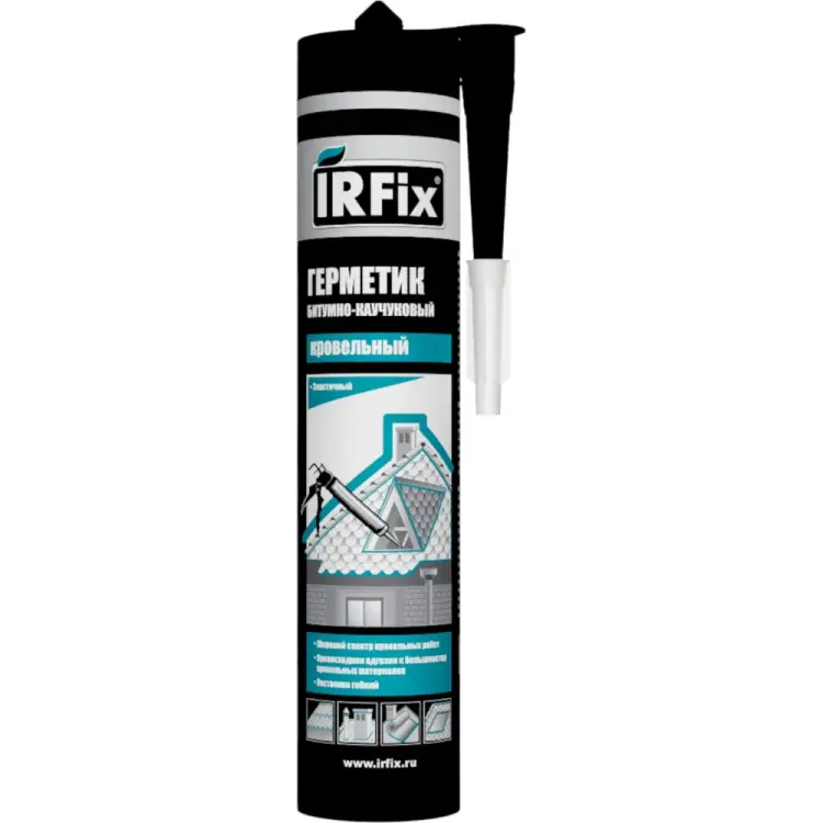 Кровельный битумно-каучуковый герметик IRFIX 20010