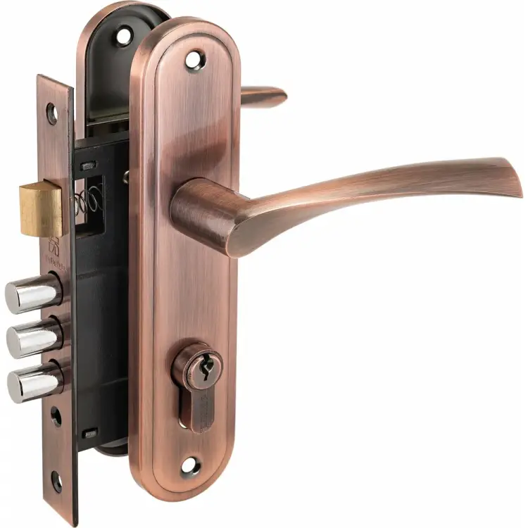 Врезной замок Аллюр 103/3-61А1203 AC 6801