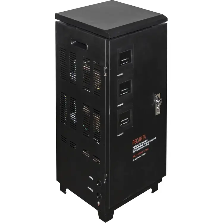 Трехфазный стабилизатор напряжения Ресанта АСН 20000/3 Трехфазный стабилизатор напряжения Ресанта АСН 20000/3