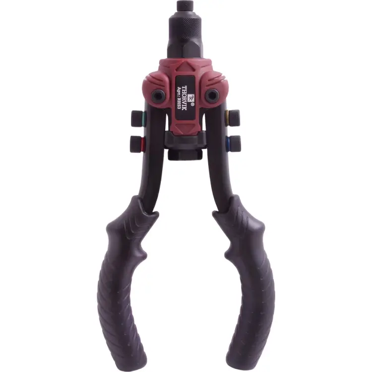 Рычажный универсальный усиленный заклепочник для вытяжных и резьбовых заклепок THORVIK RHS3 053828 Рычажный универсальный усиленный заклепочник для вытяжных и резьбовых заклепок THORVIK RHS3 053828