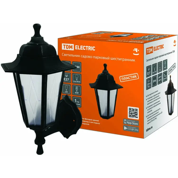 Садово-парковый настенный светильник TDM ELECTRIC НБУ 06-60-001 SQ0330-0761