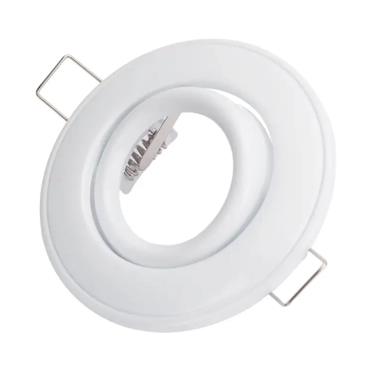 Поворотный выпуклый встраиваемый светильник Ecola DH03 FW1601EFS