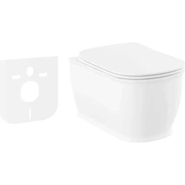 Подвесной безободковый унитаз Lavinia Boho Bell Pro Rimless 21010001