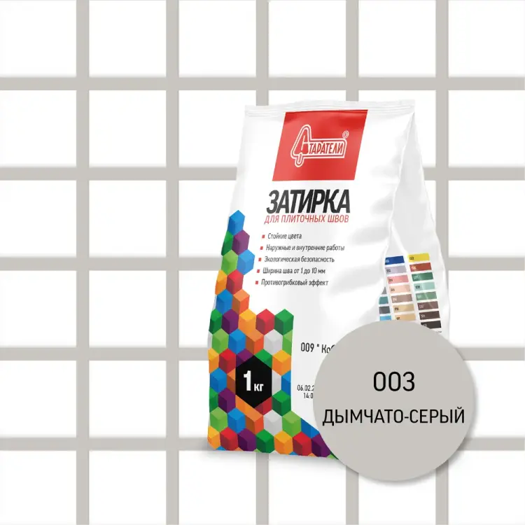 Затирочная смесь для плиточных швов Старатели 3277/3487