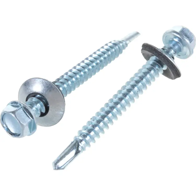 Кровельный оцинкованный саморез качественный крепеж 5,5/51 (80 шт.) 0500189