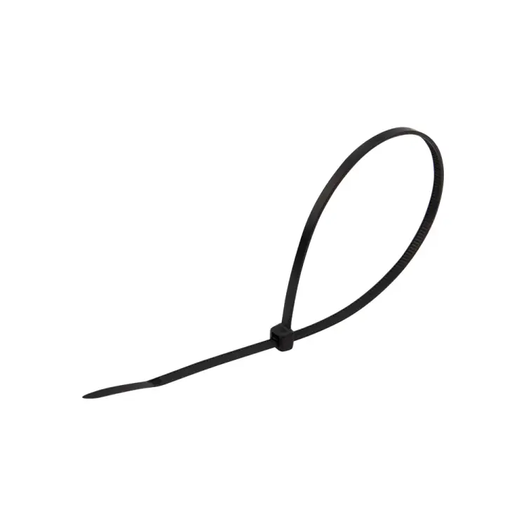 Нейлоновая хомут-стяжка REXANT 250x3,6 мм, черная 07-0251-25