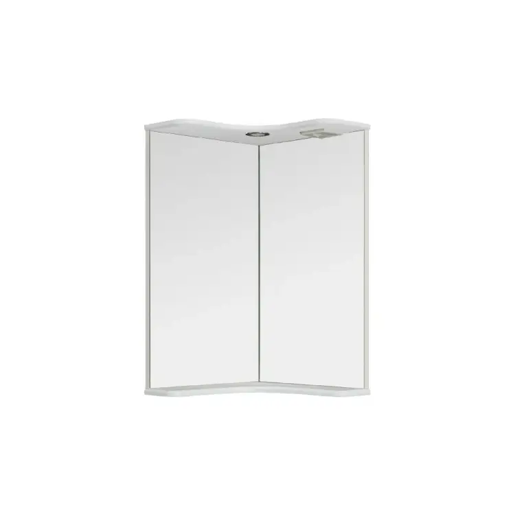 Угловое зеркало для ванной Runo Классик 65 УТ000004163 Угловое зеркало для ванной Runo Классик 65 УТ000004163