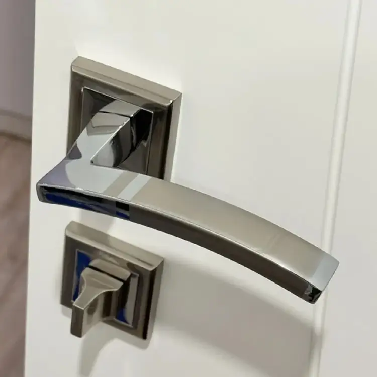 Дверная ручка Rucetti RAP 13-S SN/CP 9010410