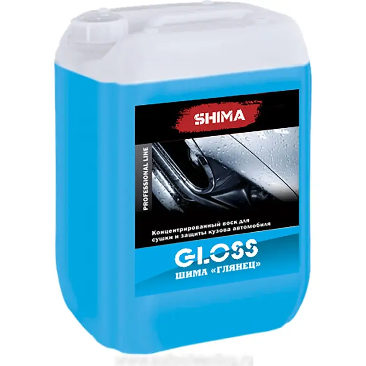 Концентрированный воск для сушки и защиты кузова автомобиля SHIMA GLOSS 4626016836288