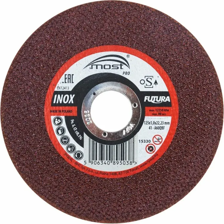 Отрезной круг MOST Pro inox 41 9414712510 Отрезной круг MOST Pro inox 41 9414712510