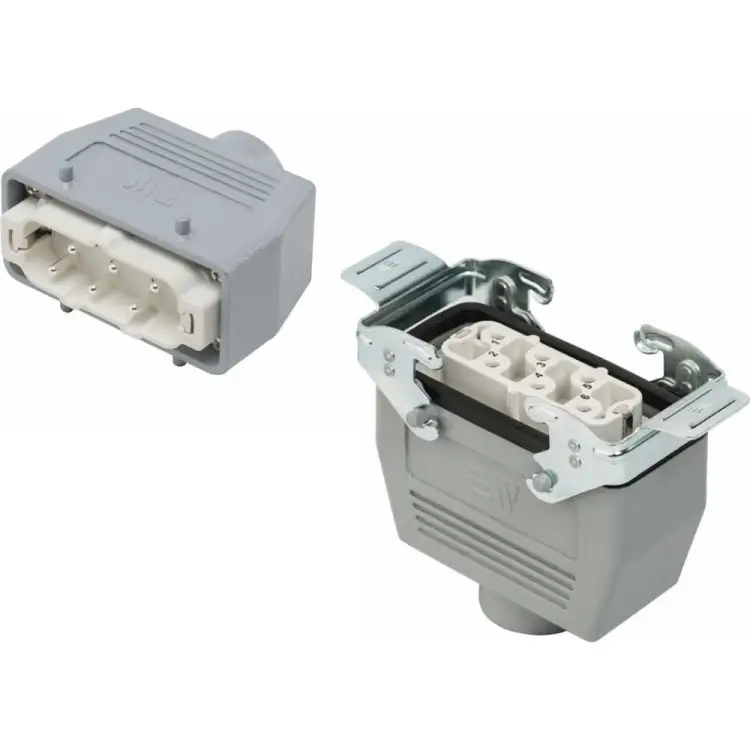 Прямоугольный промышленный разъем Mete Enerji H6HSB-B2M-B2ZF 685706K Прямоугольный промышленный разъем Mete Enerji H6HSB-B2M-B2ZF 685706K