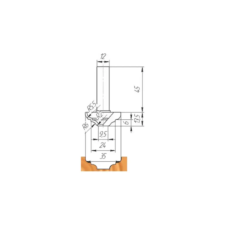 Фреза МебельДрев ФК 0051 4627198884401