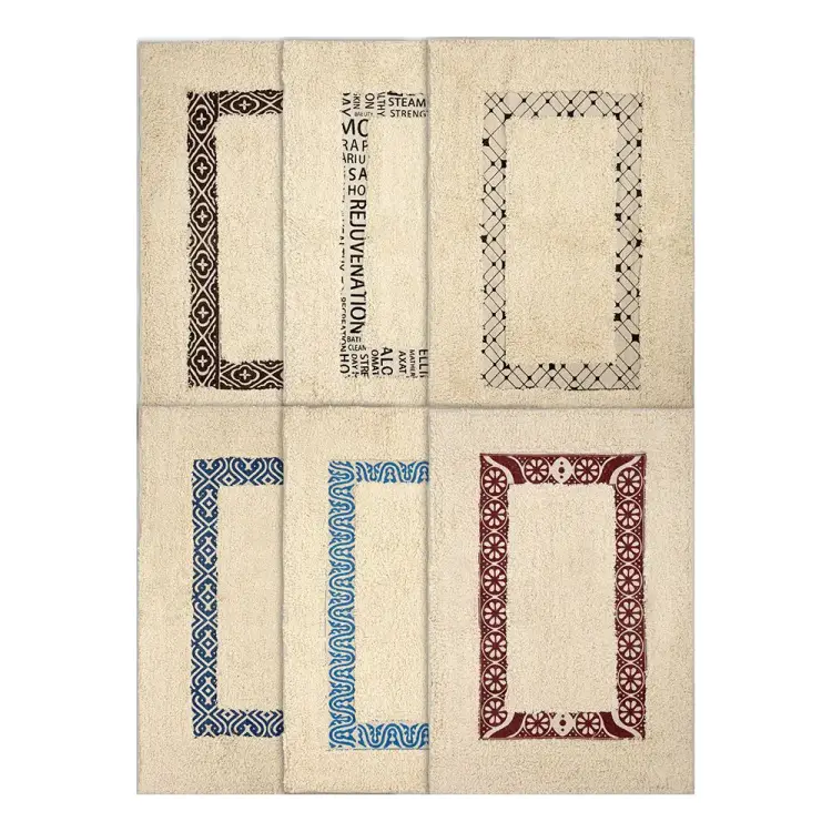 Хлопковый коврик VORTEX Орнамент 20201