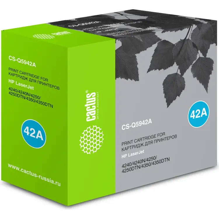 Лазерный картридж для hp lj 4250/4350 Cactus q5942a 877482