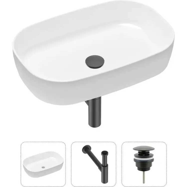 Накладная раковина для ванной Lavinia Boho Bathroom Sink Slim 21520092