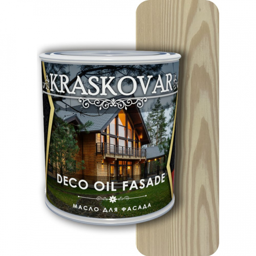 Масло для фасада Kraskovar Deco Oil Fasade