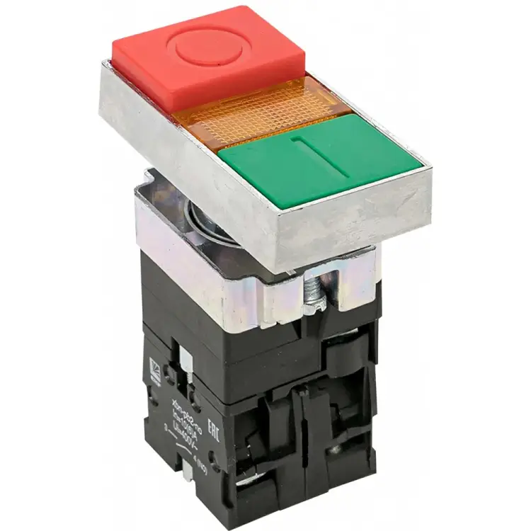 Прямоугольная кнопка EKF LAY5-BW8465 PROxima pbn-bw8465