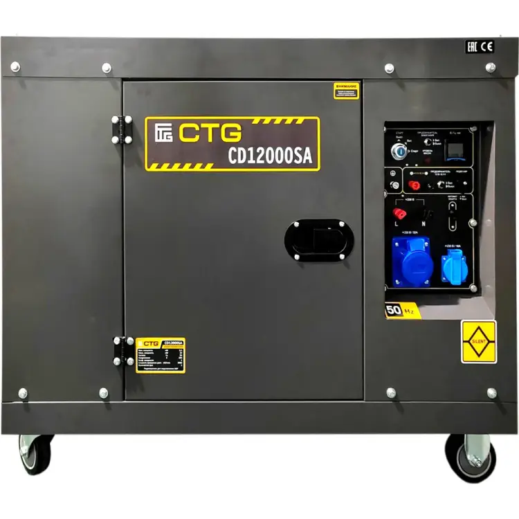 Дизельный генератор CTG CD8200SA 4687203364885