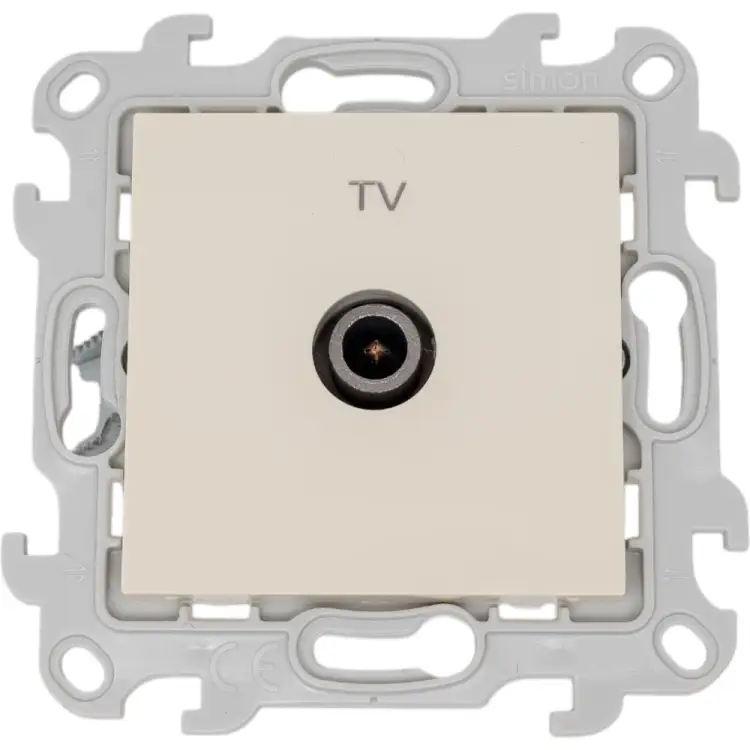 Одиночная розетка TV Simon 2450477-031