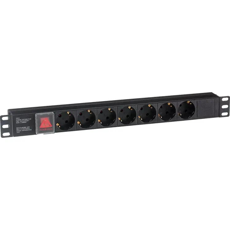 Блок розеток ExeGate ServerPro PDU-19H703 Al-7S-C20-SW 280838