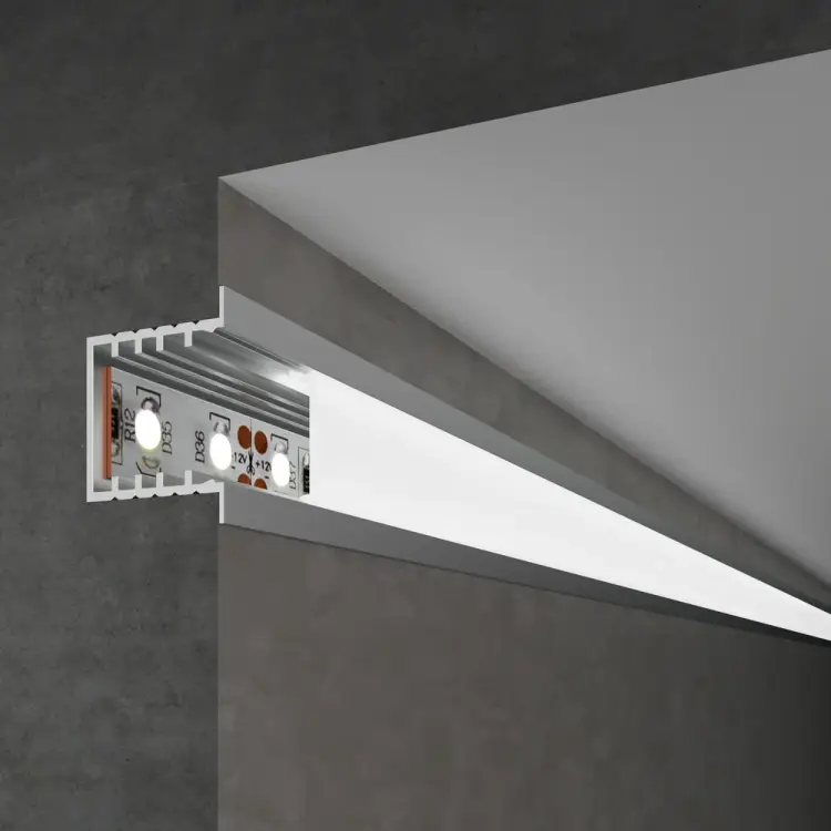 Встраиваемый алюминиевый профиль для led ленты Elektrostandard ll-2-alp017 a061362 Встраиваемый алюминиевый профиль для led ленты Elektrostandard ll-2-alp017 a061362