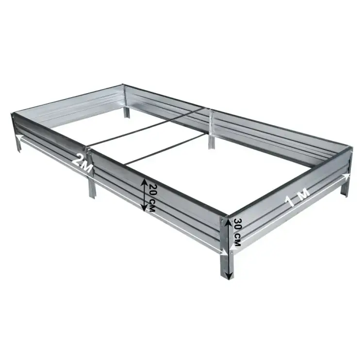 Оцинкованная грядка Конструкция Нова 2947768