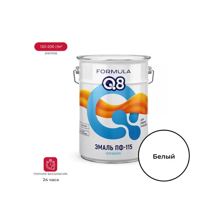 Эмаль ПРЕСТИЖ ПФ-115 Formula Q8 51918 Эмаль ПРЕСТИЖ ПФ-115 Formula Q8 51918