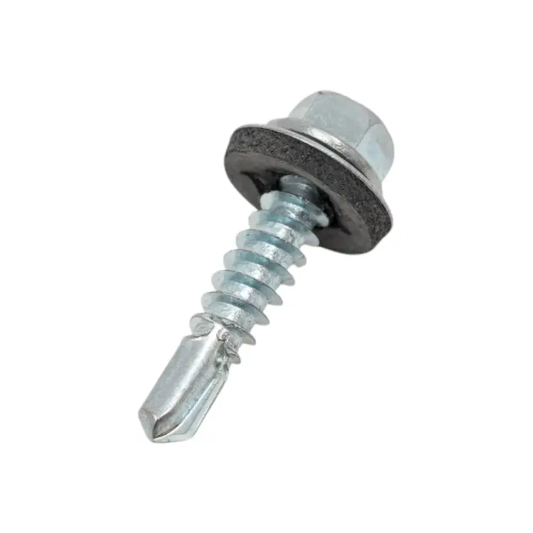 Кровельный саморез качественный крепеж 5.5х25 мм, цинк, 50 шт. 0200183 КЧ