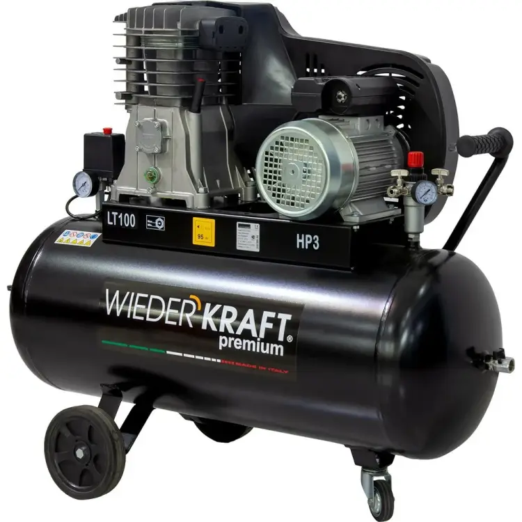 Воздушный ременной компрессор WIEDERKRAFT WDK-91053
