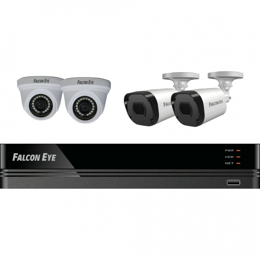 Комплект видеонаблюдения Falcon Eye FE-104MHD KIT Офис SMART