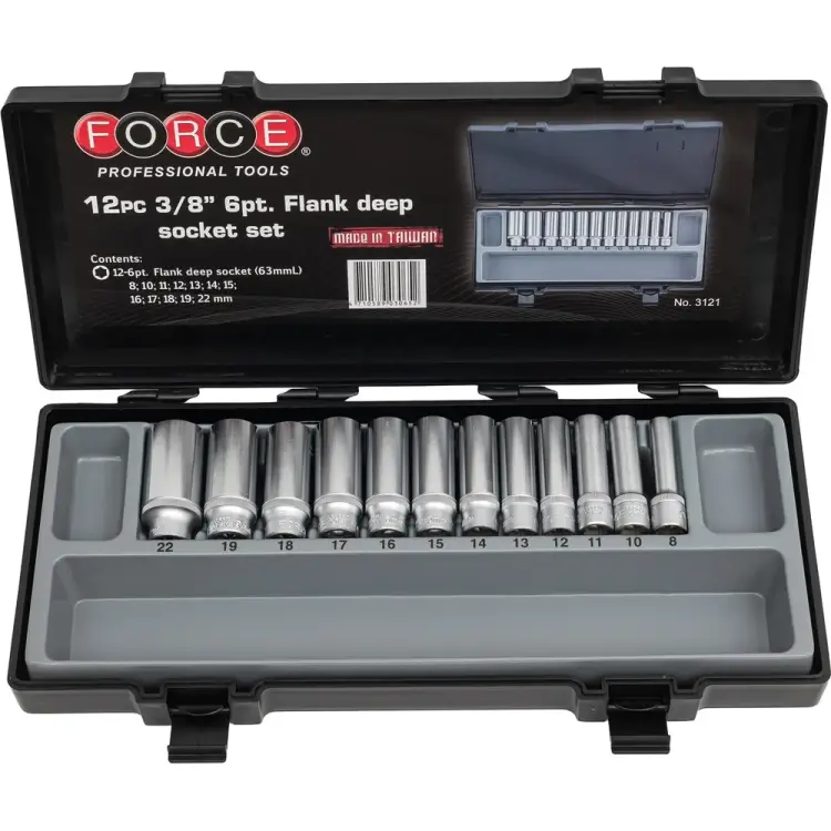 Набор шестигранных головок FORCE 3121