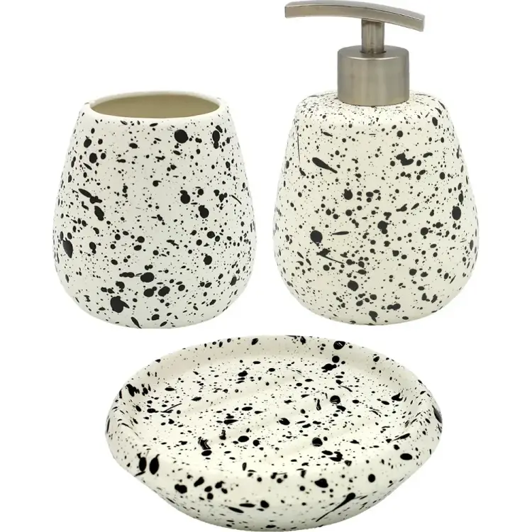 Набор для ванной комнаты Bath Plus CONFETTY SET3 W-CE1616-SET3 Набор для ванной комнаты Bath Plus CONFETTY SET3 W-CE1616-SET3