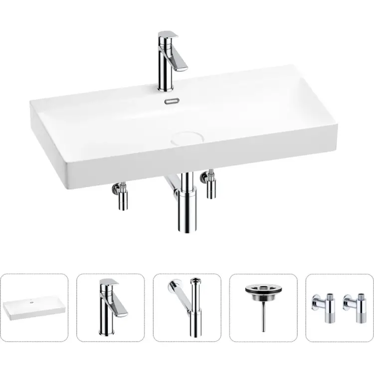 Раковина для ванной Wellsee Bromance 201005526