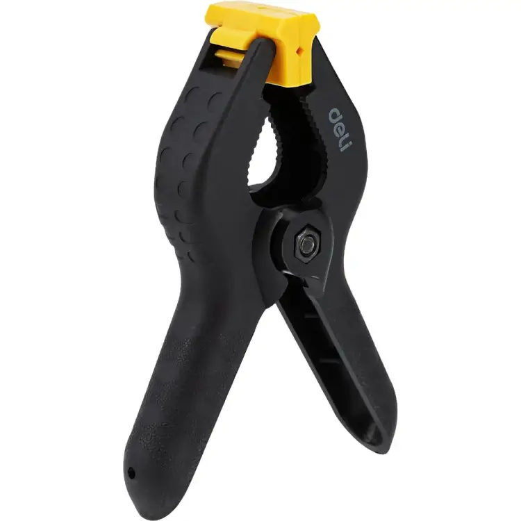 Пружинный зажим -клещеобразная струбцина DELI dl110004 114777
