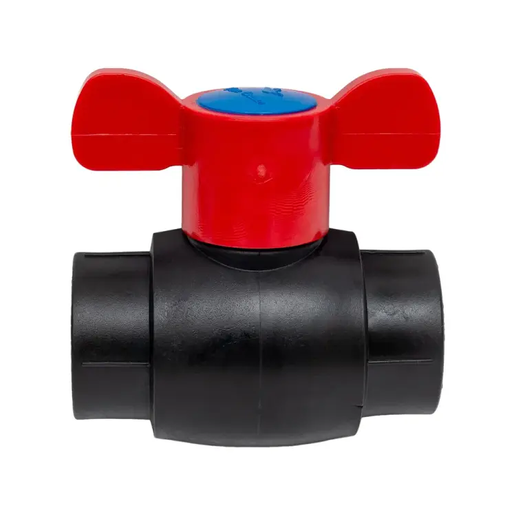 Шаровой кран Blue Ocean 25 бабочка PPRF/BV/PPR/HW-2B(Bk)-25