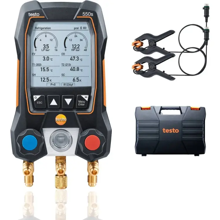 Цифровой манометрический коллектор Testo 550s к0000037377