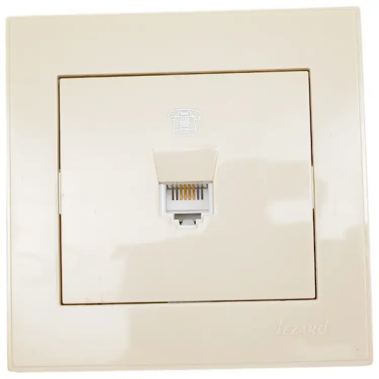 Телефонная розетка Lezard RAIN 703-0303-137