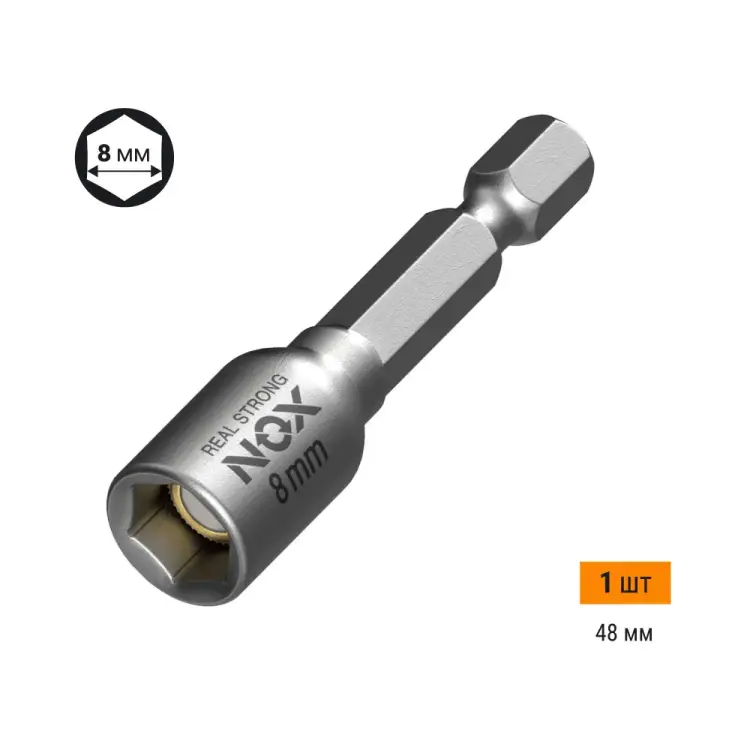 Магнитная насадка-ключ NOX NUT SETTER 558001 Магнитная насадка-ключ NOX NUT SETTER 558001